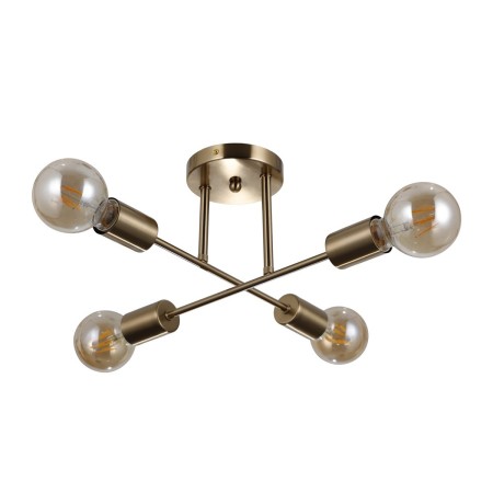 Klasyczna lampa wisząca ITALUX PND-4052-4-HBR