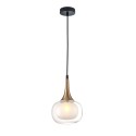 Nowoczesna lampa wisząca ITALUX PND-99709-1-BRO-CL