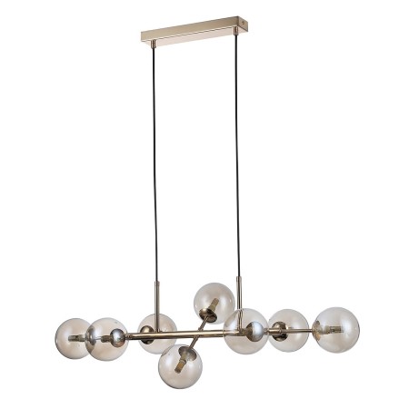 Lampa wisząca w stylu industrialnym i retro ITALUX PND-2244-8A-GD