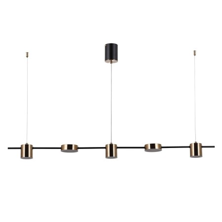 Nowoczesna lampa wisząca ITALUX PND-16374-5-BK-3K