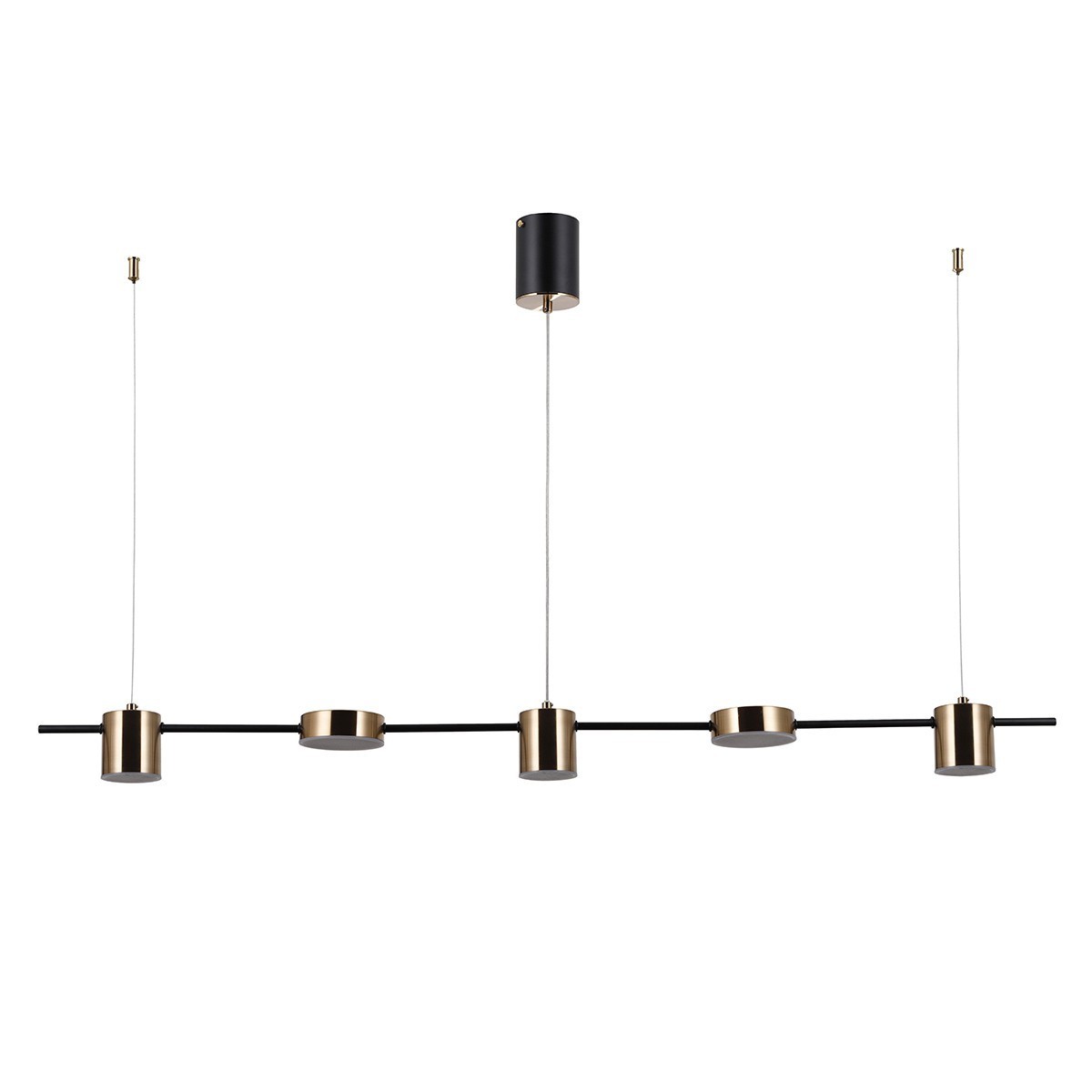 Nowoczesna lampa wisząca ITALUX PND-16374-5-BK-3K