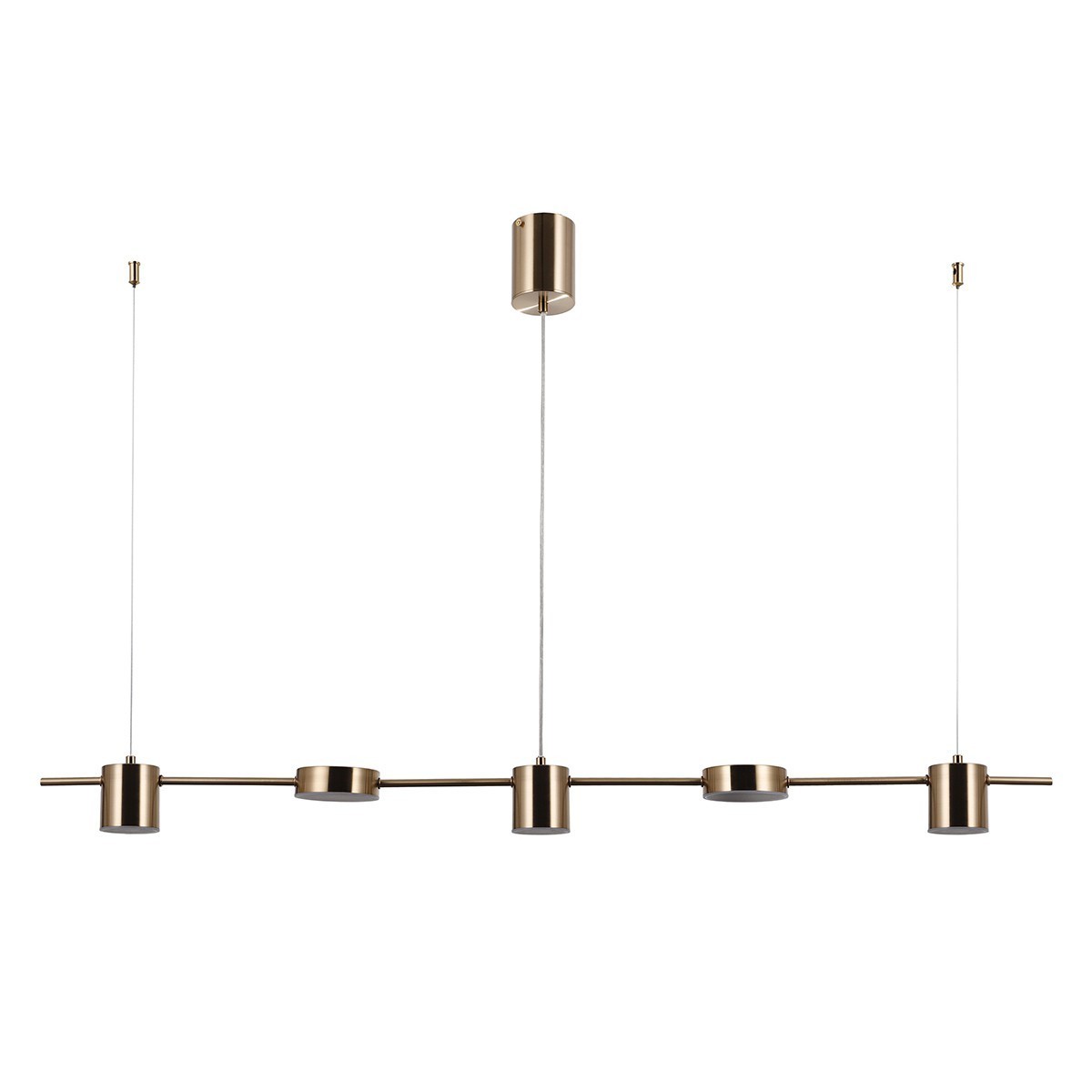 Nowoczesna lampa wisząca ITALUX PND-16374-5-COP-GD-3K