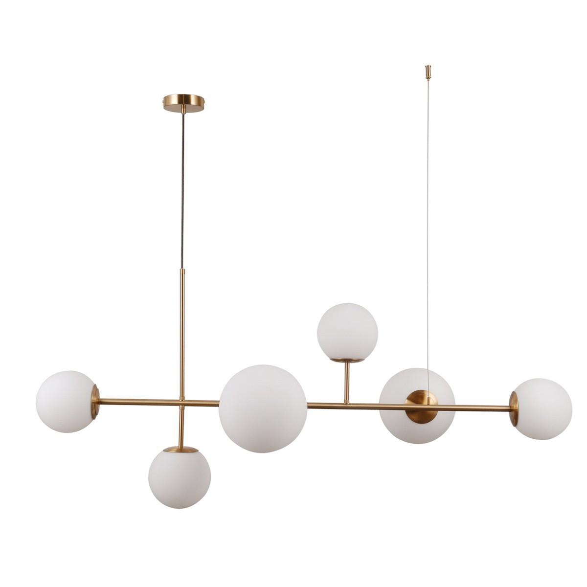 Nowoczesna lampa wisząca ITALUX PND-31221-6-HBR