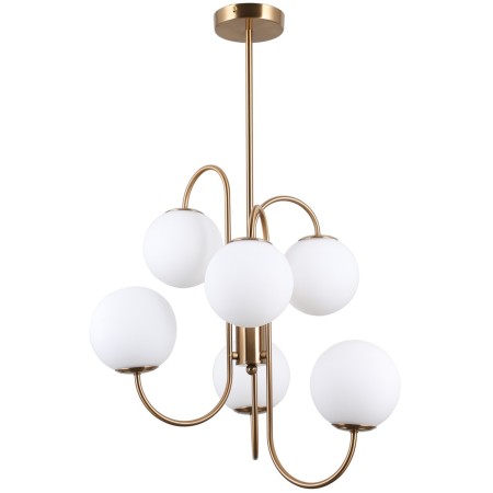 Lampa wisząca w stylu industrialnym i retro ITALUX PND-5500-6-HBR