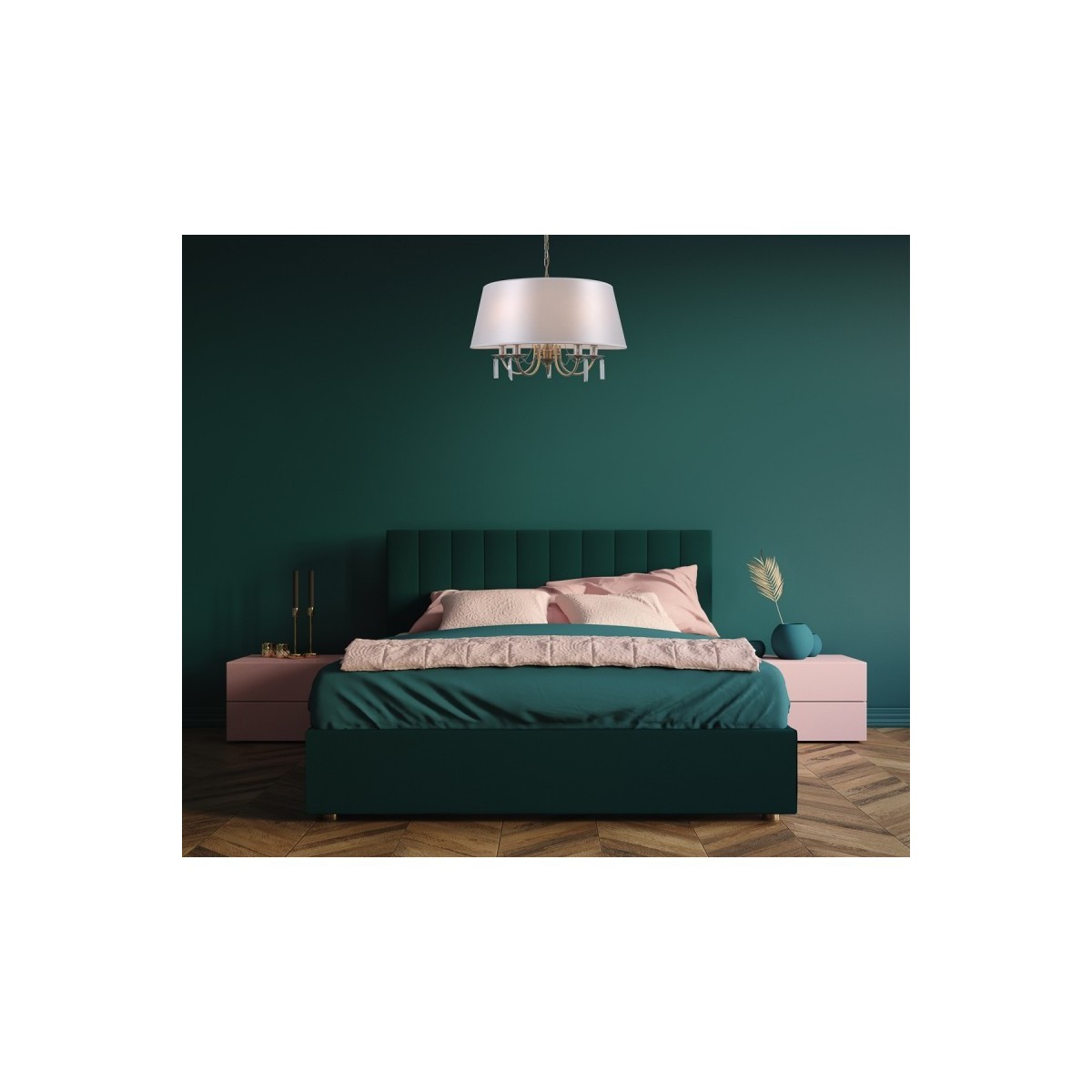 Klasyczna lampa wisząca ITALUX PND-28366-5A