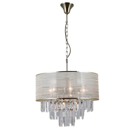 Lampa wisząca z kryształami ITALUX PND-45660-8