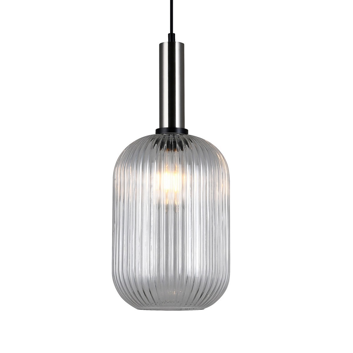 Nowoczesna lampa wisząca ITALUX PND-5588-1L-SC+CL