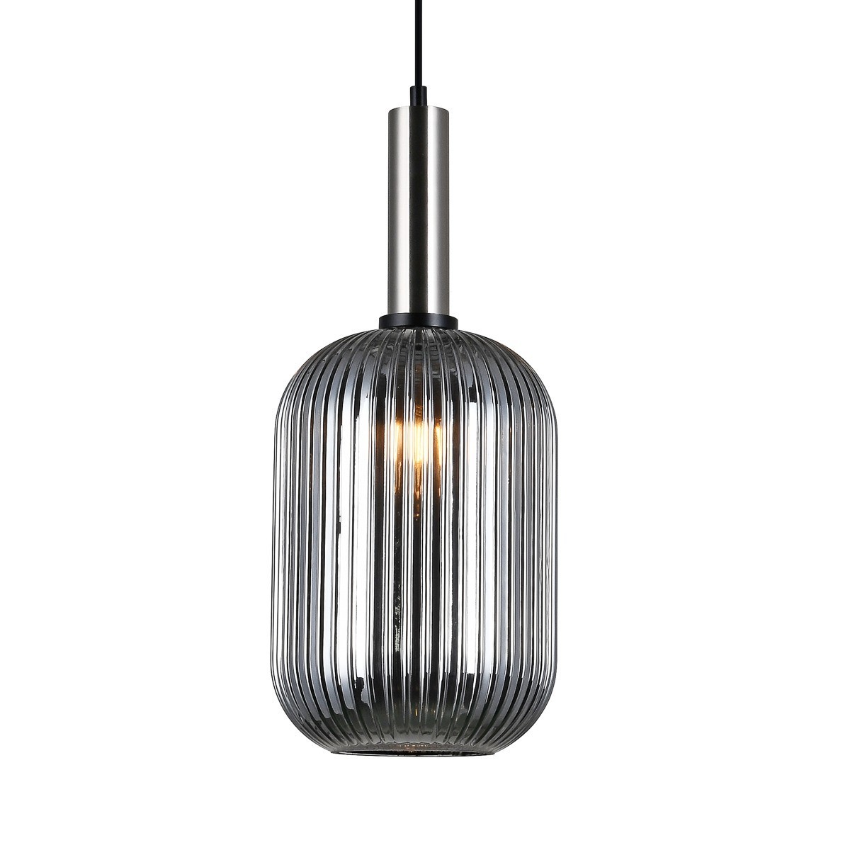 Nowoczesna lampa wisząca ITALUX PND-5588-1L-SC+SG