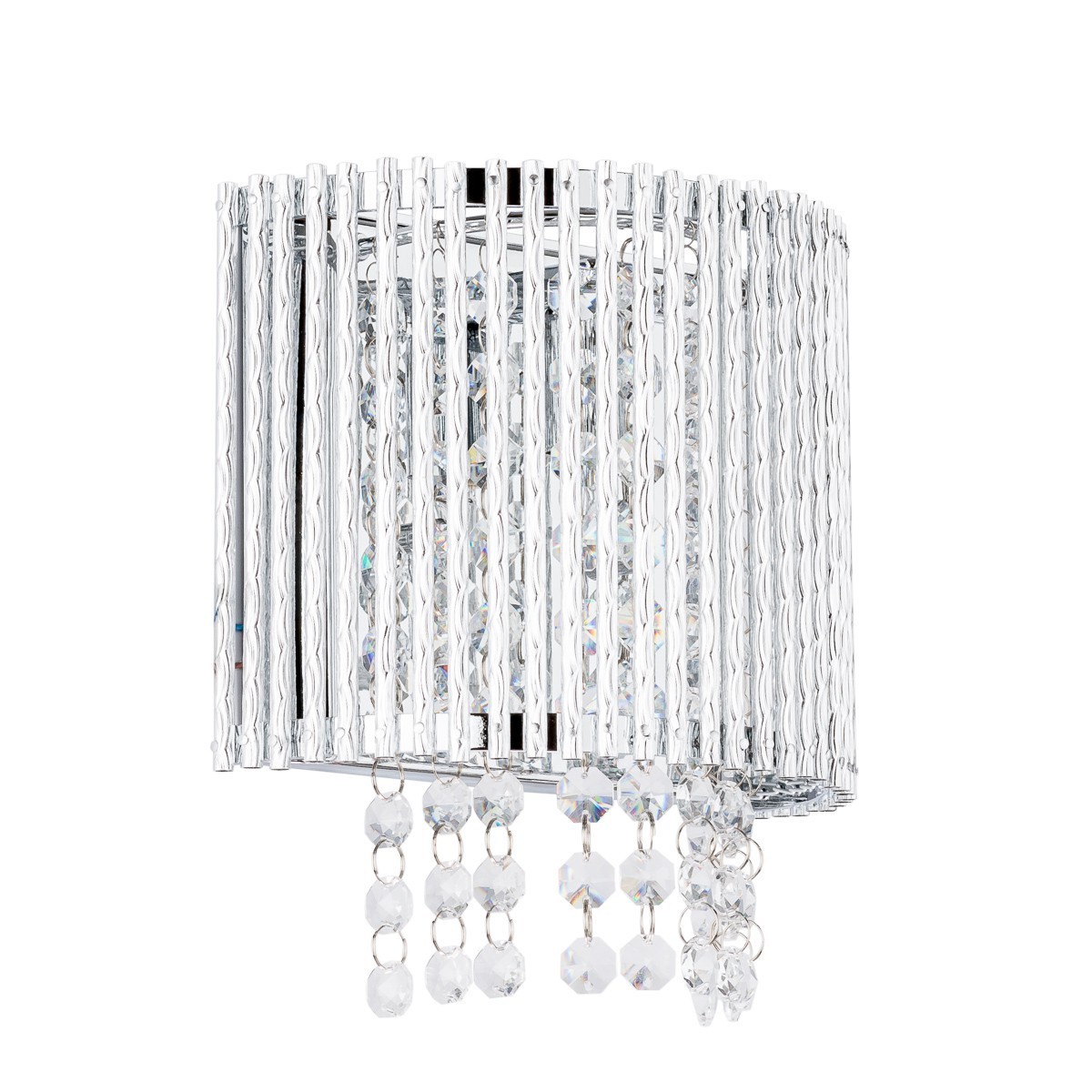 Z kryształową lampą Kinkiet ITALUX W0207-01D-F4QL