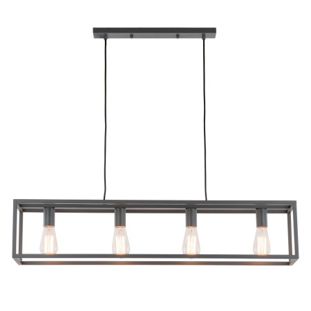 ITALUX Sigalo MD-BR4366-D4 GR - Industrialne i retro oświetlenie z kategorii - Wiszące