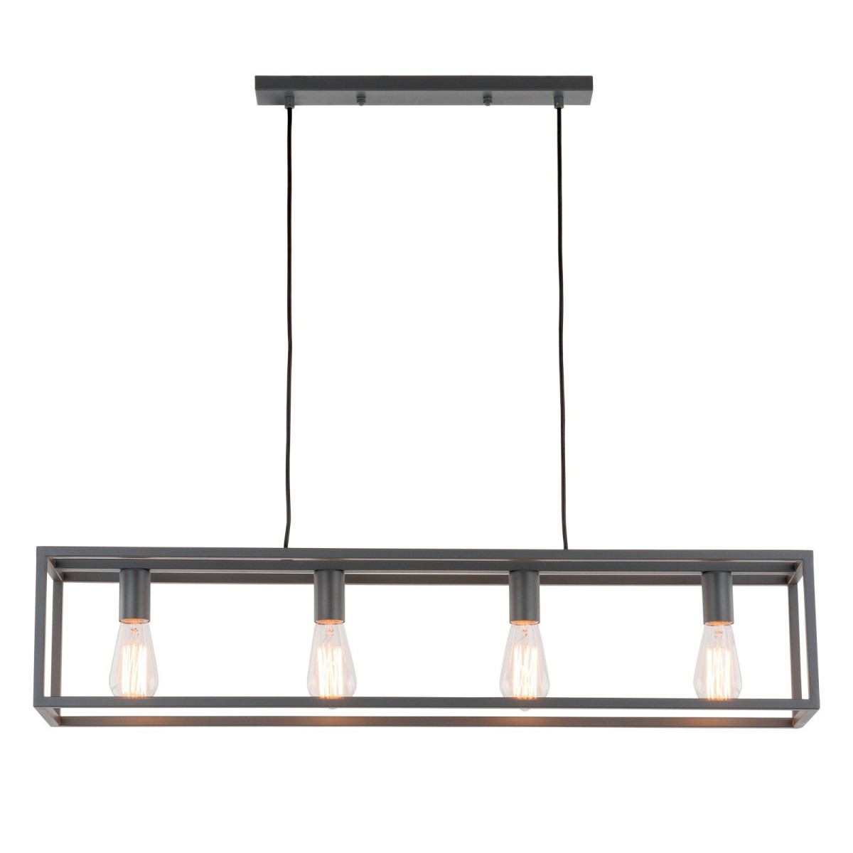 ITALUX Sigalo MD-BR4366-D4 GR - Industrialne i retro oświetlenie z kategorii - Wiszące