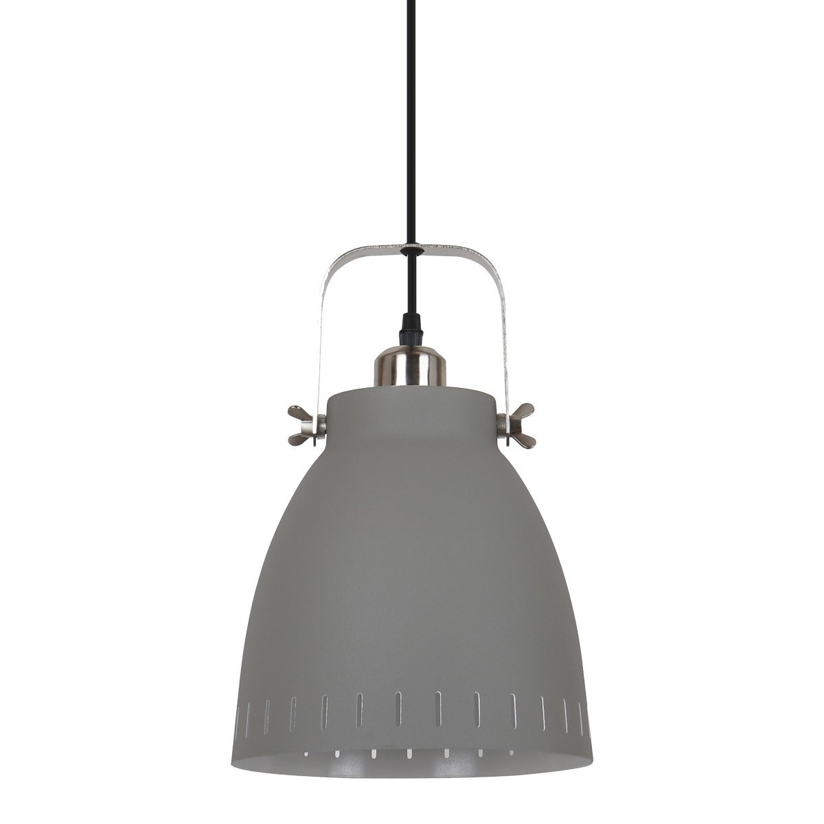 Lampa wisząca w stylu industrialnym i retro ITALUX MD-HN8026M-GR+S.NICK