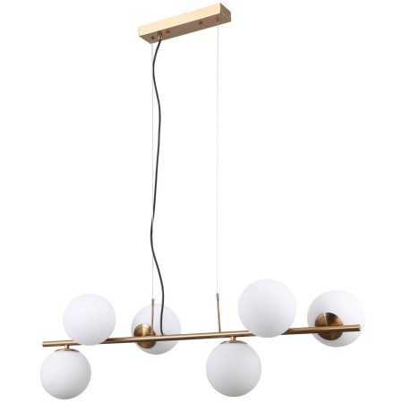 Nowoczesna lampa wisząca ITALUX PND-5510-6-HBR