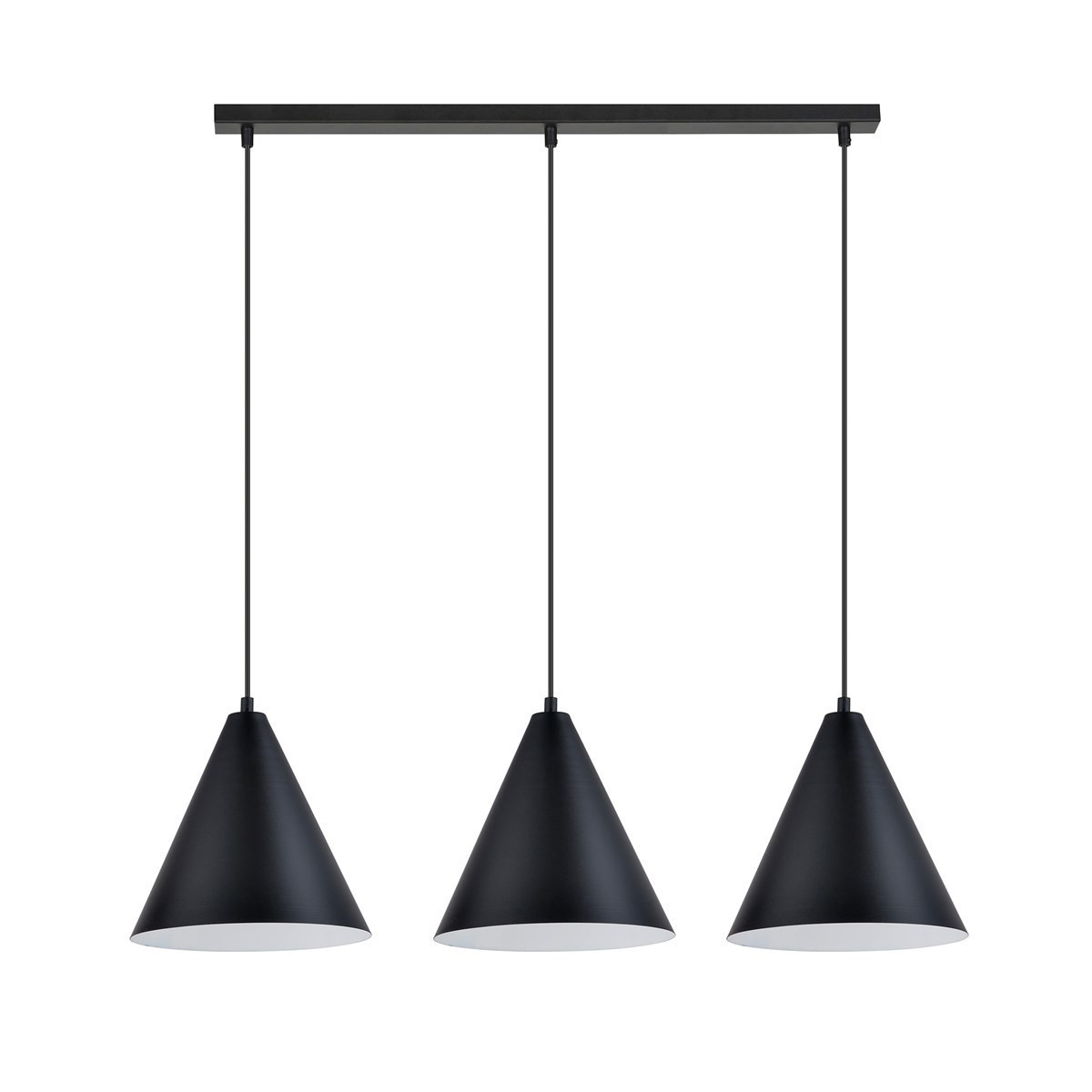 Lampa wisząca REBEL 3 BLACK/WHITE