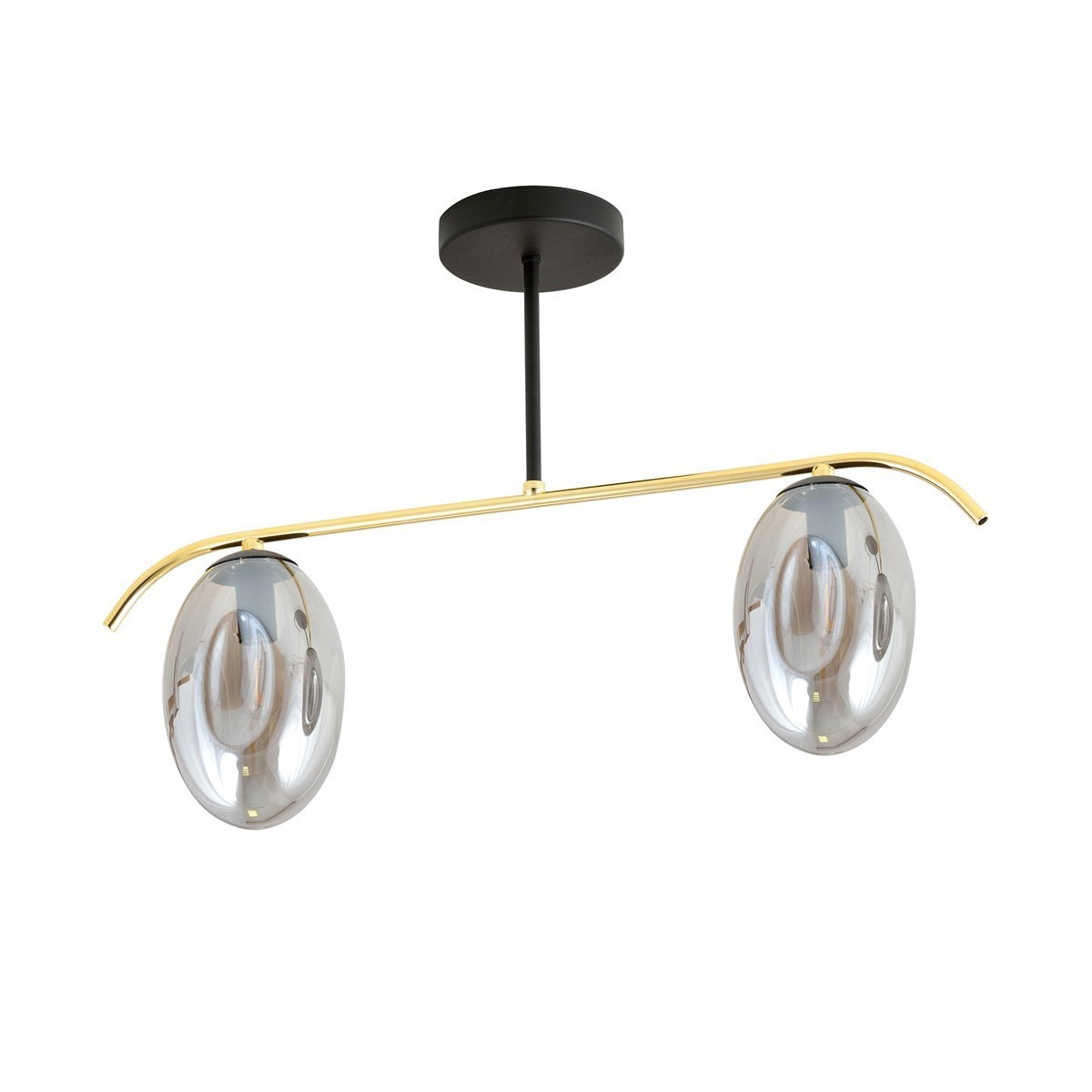 Lampa sufitowa FINES 2 BL GRAFIT