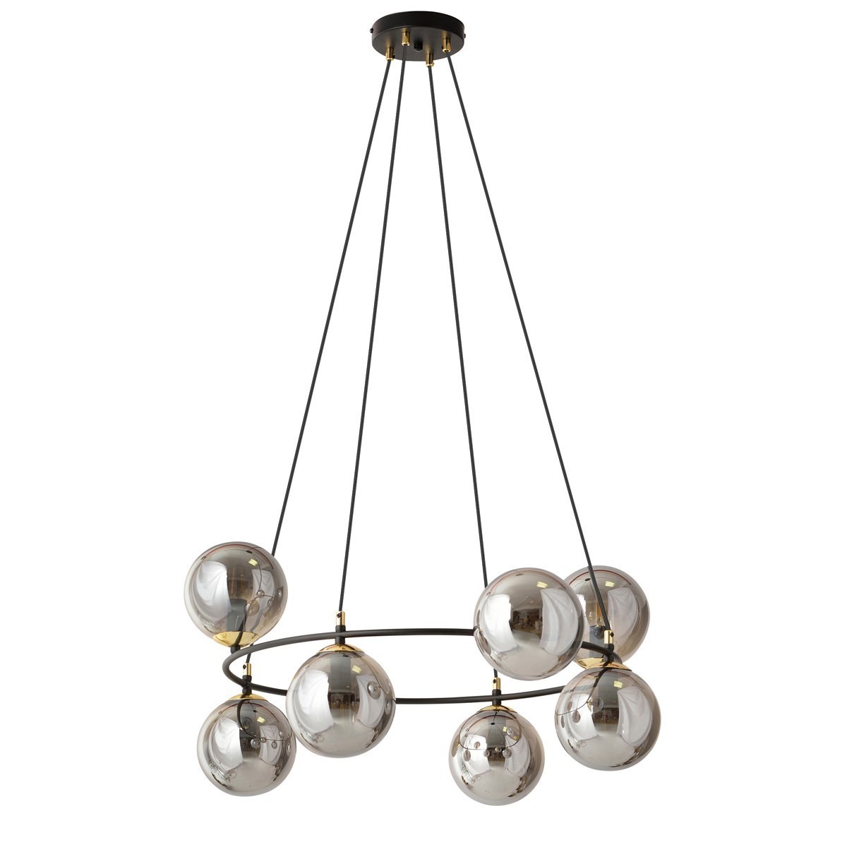 Lampa wisząca AZURA 8 BL GRAFIT