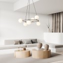 Lampa wisząca AZURA 6 BL OPAL