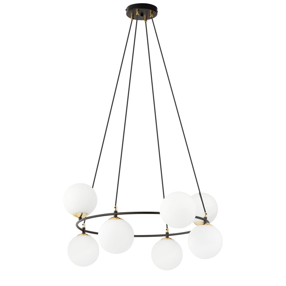 Lampa wisząca AZURA 8 BL OPAL