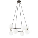 Lampa wisząca AZURA 8 BL OPAL