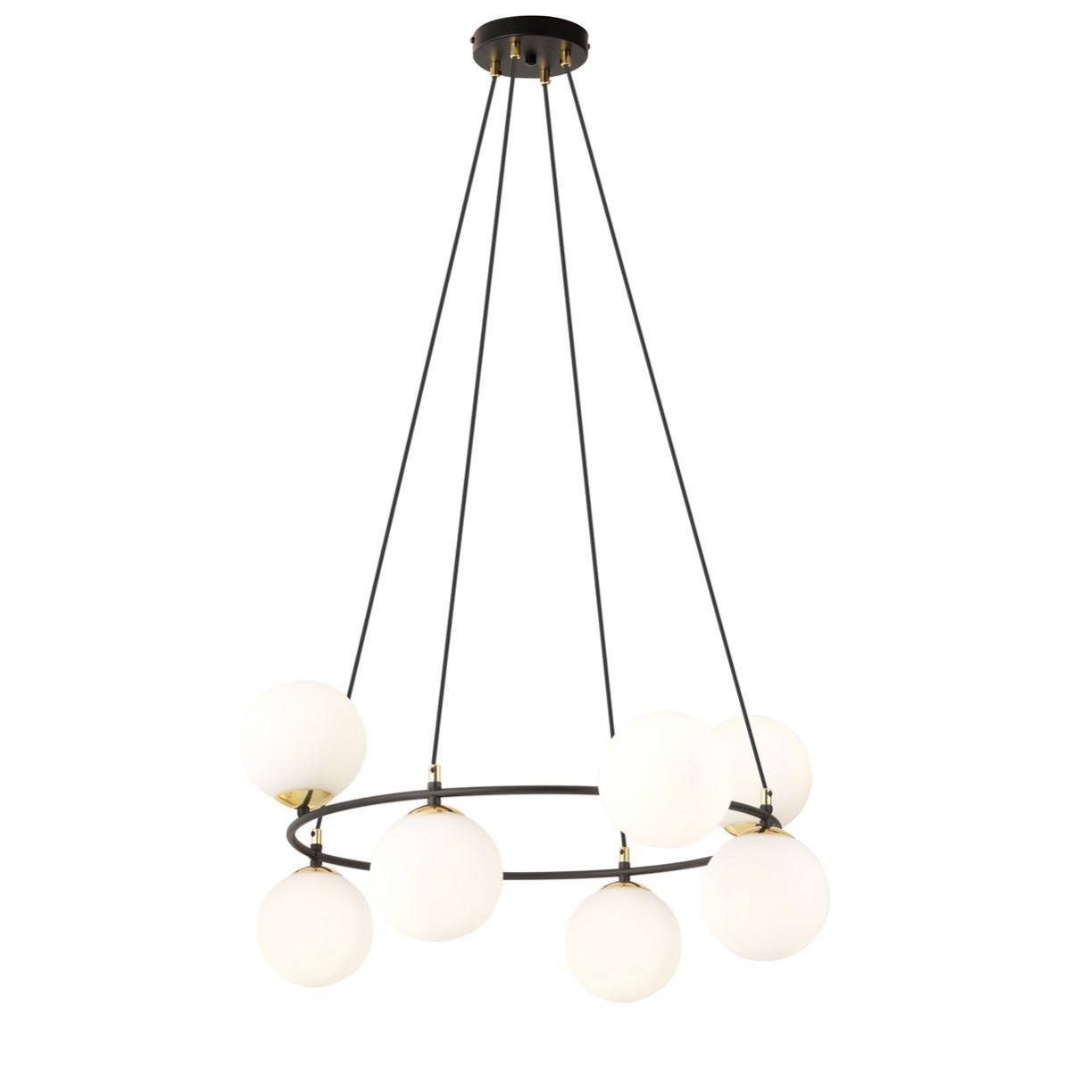 Lampa wisząca AZURA 8 BL OPAL