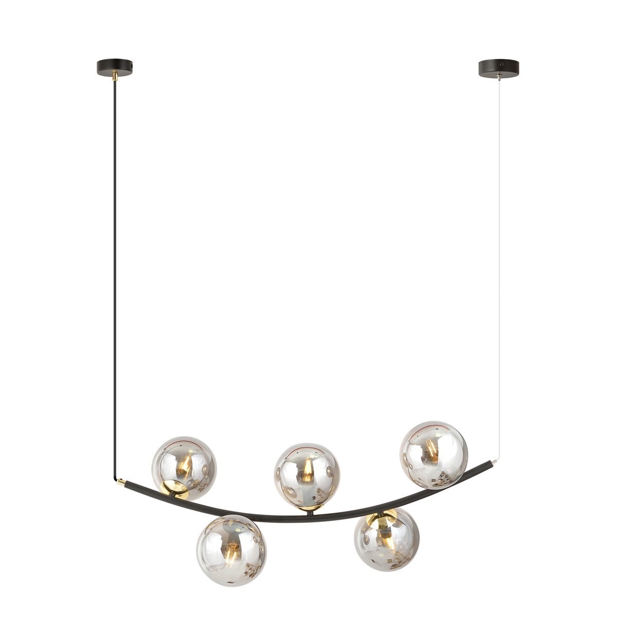 Lampa wisząca RITZ 5 BL GRAFIT