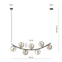 Lampa wisząca RITZ 7 BL GRAFIT