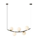 Lampa wisząca RITZ 5 BL OPAL