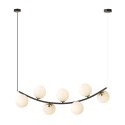 Lampa wisząca RITZ 7 BL OPAL