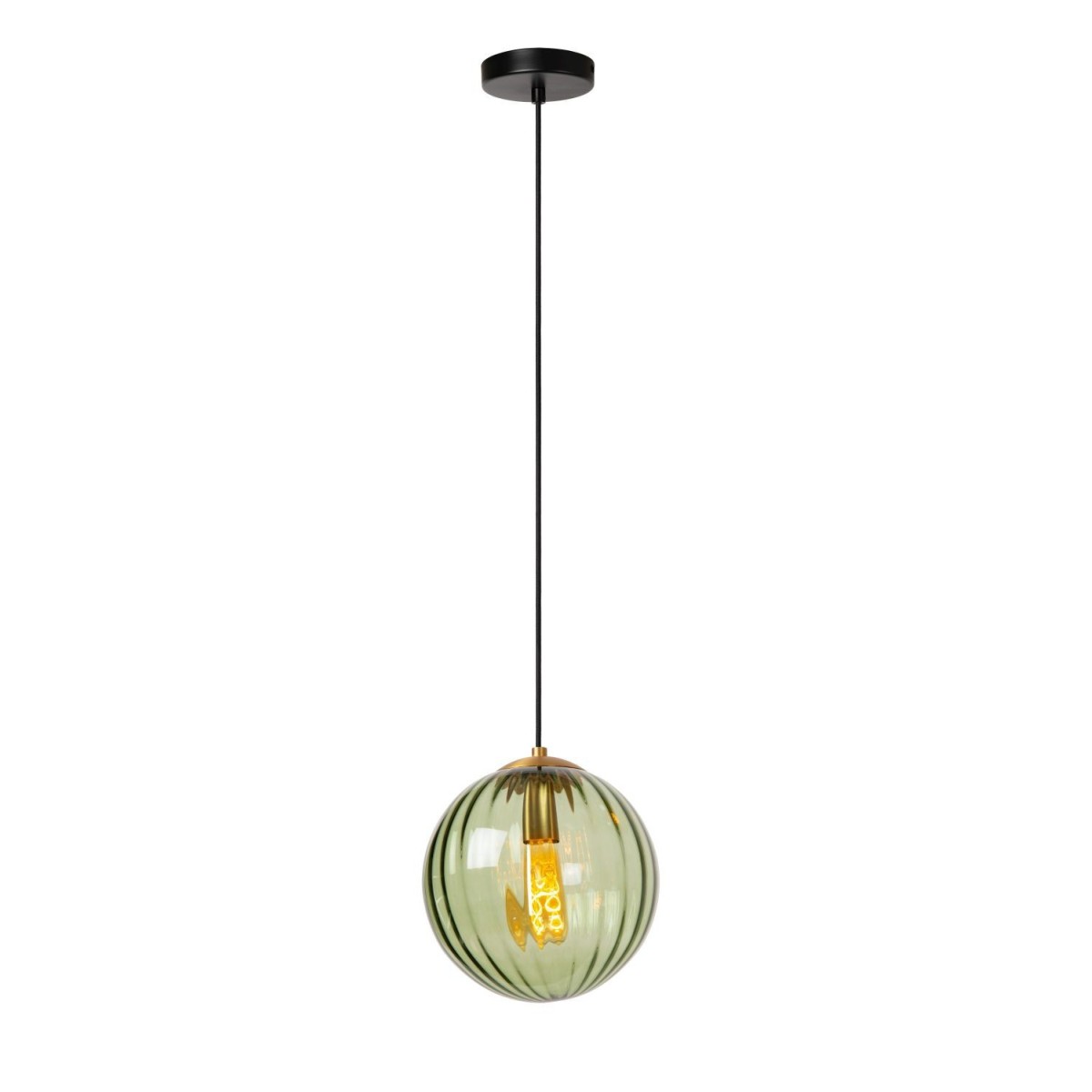 Lucide 45493/30/33 MONSARAZ - Lampa wisząca - 25 cm - 1xE27 - Zielony