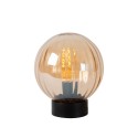 Lucide 45593/01/62 MONSARAZ - Lampa stołowa - 25 cm - 1xE27 - Bursztynowa