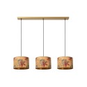Lucide 10415/03/99 TANSELLE - Lampa wisząca - 3xE27 - Wielobarwność