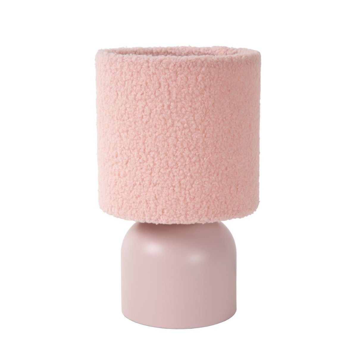 Lucide 10516/01/66 WOOLLY - Lampa stołowa - 16 cm - 1xE14 - Różowa