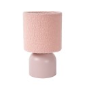 Lucide 10516/01/66 WOOLLY - Lampa stołowa - 16 cm - 1xE14 - Różowa