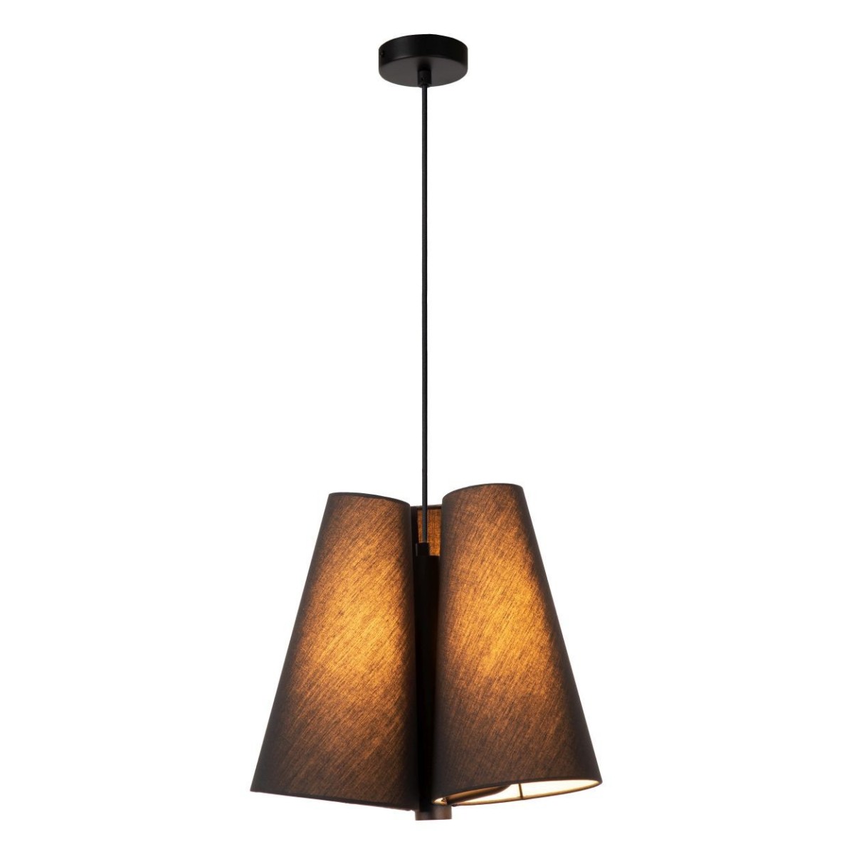 Lucide 30495/03/30 GREGORY - Lampa wisząca - 34.3 cm - 3xE27 - Czarny