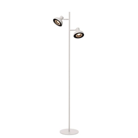 Lucide 30797/02/31 SENSAS - Lampa podłogowa - 2xGU10 (ES111) - Biała