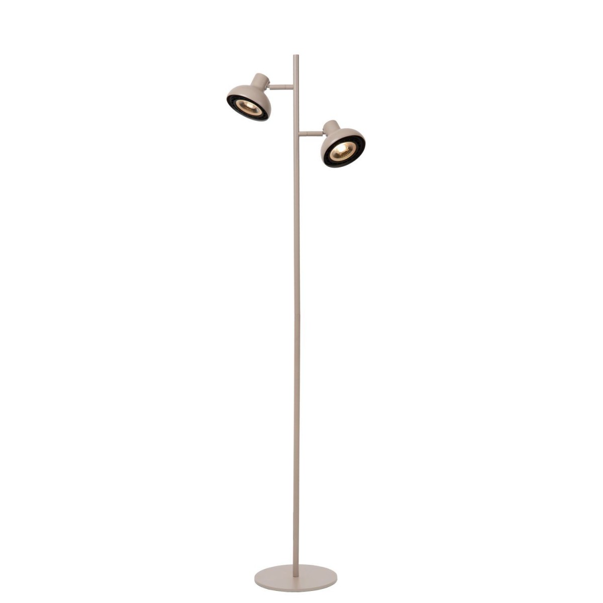 Lucide 30797/02/38 SENSAS - Lampa podłogowa - 2xGU10 (ES111) - Kremowy