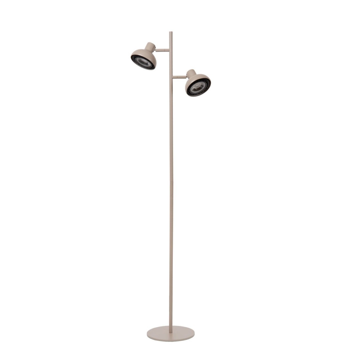 Lucide 30797/02/38 SENSAS - Lampa podłogowa - 2xGU10 (ES111) - Kremowy