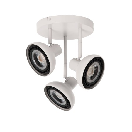 Lucide 30997/13/31 SENSAS - Reflektor sufitowy - 25.8 cm - 3xGU10 (ES111) - Biały