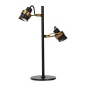 Lucide 34544/02/30 TUNDRAN - Lampa stołowa - 2xGU10 - Czarny