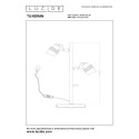 Lucide 34544/02/30 TUNDRAN - Lampa stołowa - 2xGU10 - Czarny