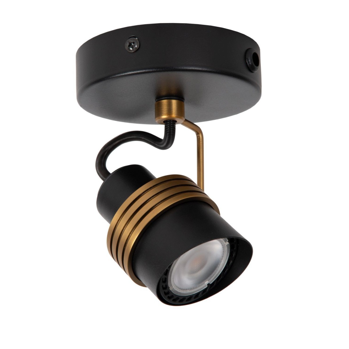 Lucide 34944/01/30 TUNDRAN - Reflektor sufitowy - 1xGU10 - Czarny
