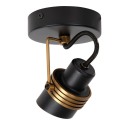 Lucide 34944/01/30 TUNDRAN - Reflektor sufitowy - 1xGU10 - Czarny