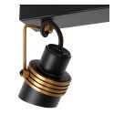 Lucide 34944/02/30 TUNDRAN - Reflektor sufitowy - 2xGU10 - Czarny