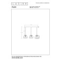 Nowoczesna lampa wisząca FILOX 00429/03/30