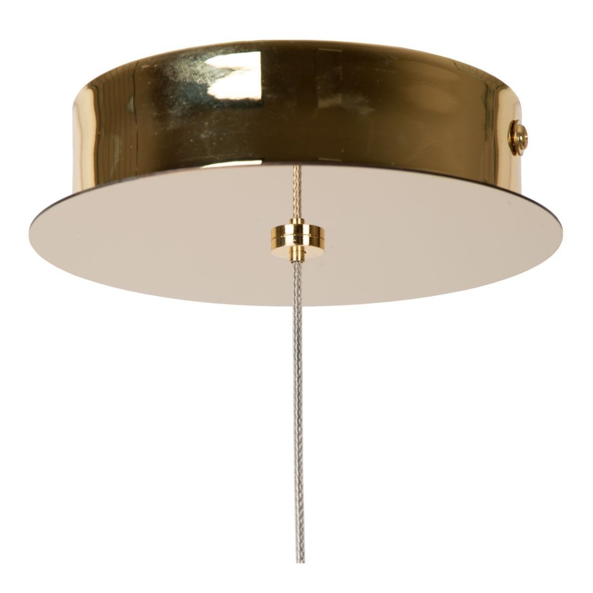 Lucide 13499/04/60 CINTRA - Lampa wisząca - 14 cm - LED - 1x5.7W 2700K - Przezroczysta