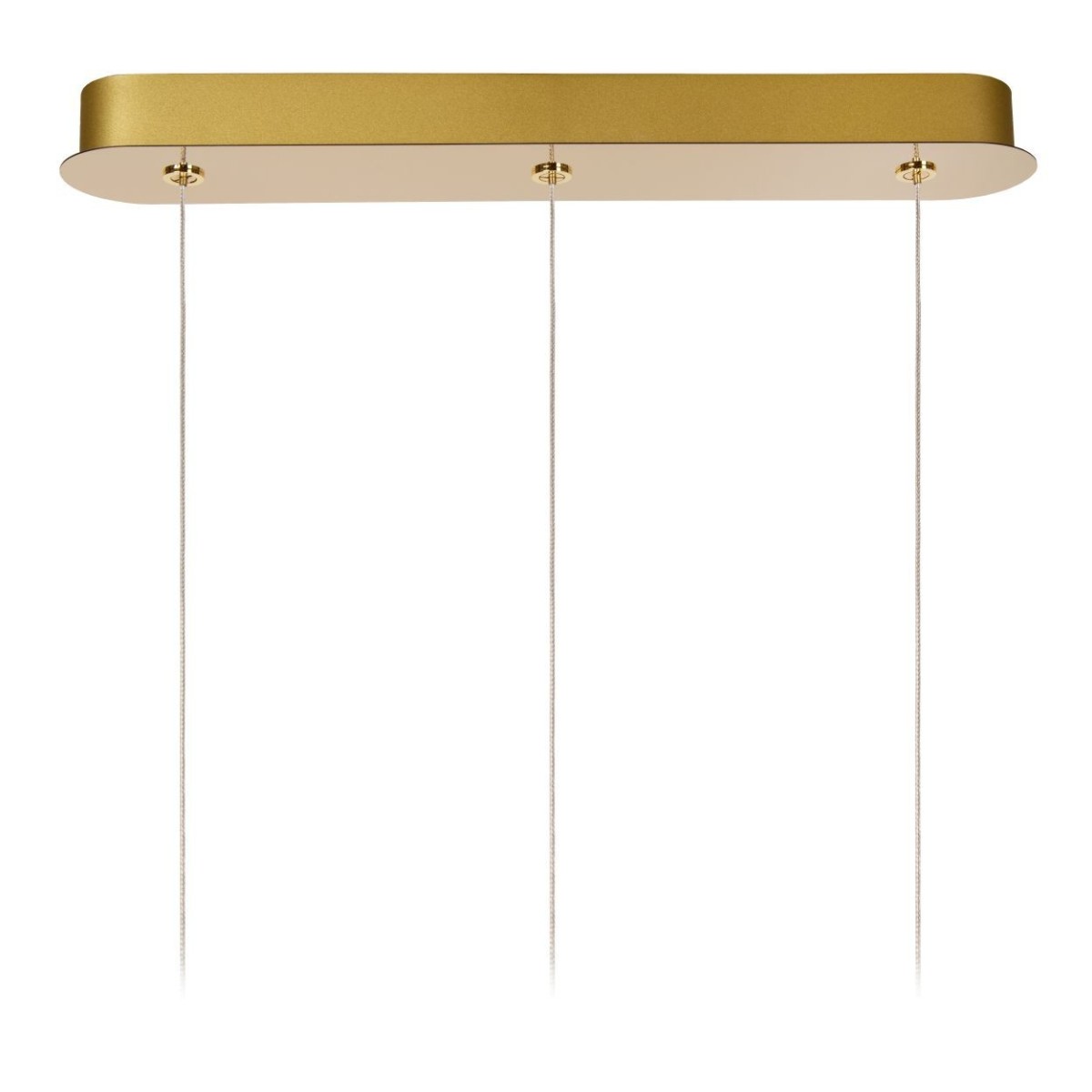 Lucide 13499/12/60 CINTRA - Lampa wisząca - LED ściemnialna - 3x4.7W 2700K - Przezroczysta