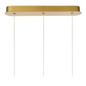 Lucide 13499/12/60 CINTRA - Lampa wisząca - LED ściemnialna - 3x4.7W 2700K - Przezroczysta