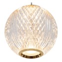 Lucide 13499/21/60 CINTRA - Lampa wisząca - LED ściemnialna - 5x4.7W 2700K - Przezroczysta