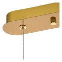 Lucide 13499/21/60 CINTRA - Lampa wisząca - LED ściemnialna - 5x4.7W 2700K - Przezroczysta