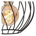 Lucide 21128/25/30 DANZA - Lampa sufitowa wpuszczana - 25 cm - 1xE27 - Czarna
